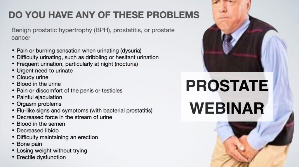 Prostate Webinar